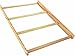Full Size Conversion Kit Bed Rails for Baby Cache Montana Crib - Driftwood