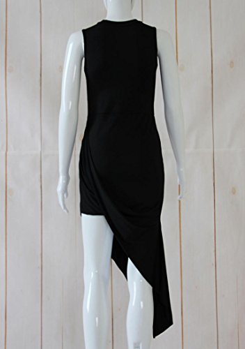 Long Maxi Dress,Clearance! Sexy Women Sleeveless Bandage Bodycon Evening Party Cocktail Long Maxi Dress (XL, Black) - Thumbnail 4