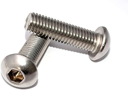 Flat Head Screws V2 A Steel M3 – Steel M10 DIN 7380 Pack of 10 Pack of 25 x 50 Stainless Steel Hex Socket Button Head Screws