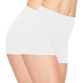 ALWAYS Yoga Shorts for Women &ndash; High Waisted Workout Biker Shorts for Yoga, Running &amp; Under Dress Anti-Chafing Comfort