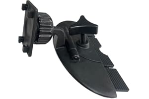 LimCryspp CD Slot Mount for CarPlay Screen – 360° Rotatable CarPlay CD Slot Mount, Universal GPS Holder for 7-11” Monitors, S