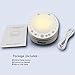 Calm Sleep High Fidelity White Noise Sound Machine - Nature Sounds with Dual Light Function and DIY Recording and Playback Feature Baby Soothing with 30/60/90 Sleep Timer