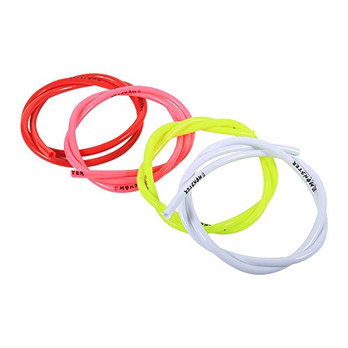 Keenso Colorful Gas Fuel Line Hose Tube Pipe Petrol 1/4 inch 3 feet for Motorcycle Dirt Pit Bike