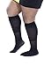 Zaftig Womens Plus Size Opaque Nylon Trouser Socks, Expandable Calf (Plus Size, 3 Pairs Black)