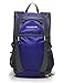 NeatPack Durable, Foldable Nylon Backpack/Daypack with Security Zippers, 20L (Navy)
