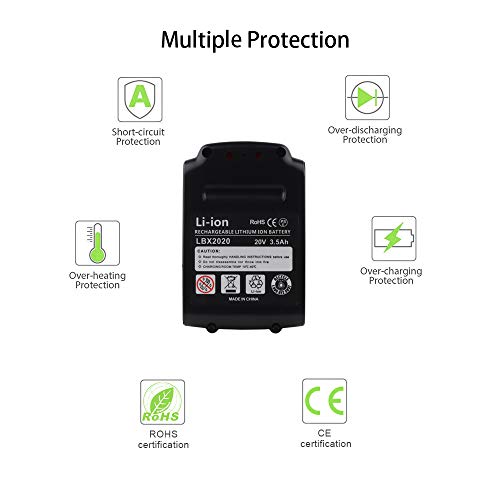 5 Sankeup+Upgraded+Lithium+Ion+Replacement+Cordless