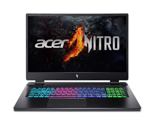 Acer Nitro 17 Gaming Laptop | Intel Core i7-14650HX | NVIDIA GeForce RTX 4060 Laptop GPU | 17.3