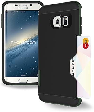 Phonefoam Line Case for Samsung Galaxy S6 Edge G925 - Hunter Green
