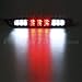Partsam Replacement For Silverado 2007-2013 Silverado/Sierra 1500 2500 3500 2014 Classic Model Red/White LED Smoke Lens High Mount 3rd Third Brake Light Cargo Tail Lamp