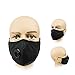 Anti Pollution Mask with 6 Activated Carbon N99 PM 2.5 Filters | For Men Women Kids | Great For Preventing Pollen, Allergens, Dust, Gas, Smoke, Odor, and Many More | Great For All Outdoor Activities