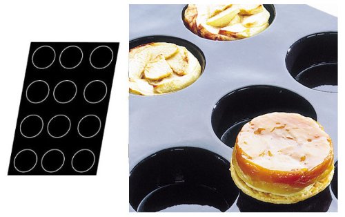 Flexipan 336020 Tarte Tatins-Quiches Nonstick Sheet Mold
