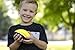 LMC Products Mini Footballs - 5” Spiral Foam Footballs - Small Football for Kids - Kids - Toddler Football - 4 Pack (Green, Yellow, Orange, Pink)