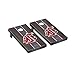Victory Tailgate Stained Stripe Version Cornhole Game Set Color: Onyx, NCAA Team: Washington State WSU Cougars