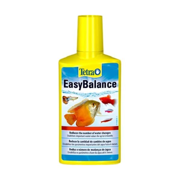 Tetra-EasyBalance-Reduces-The-Number-of-Water-Changes-of-Your-Fish-Tank-500-ml Tetra EasyBalance - long-term care for biologically healthy aquarium water and a reduced number of water changes, 500 ml…