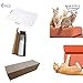 6 PCS Furniture Protectors from Cats, Stop Cat Scratching Couch, Door & Other Furniture, Self-Adhesive Flexible Vinyl Sheet + Twist Pins, Pet Scratch Deterrent for Furniture (18