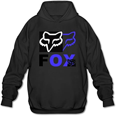 ONluu Men's Fox Racing Logo Hooded Sweatshirt