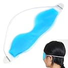 TOOGOO(R) BLUE HEADACHE RELIEF EYE HOT COLD MASK COOLING SOOTHING RELAXING GEL FILLED