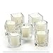 Hosley's Set of 30 Unscented Votive Candles, Up To 10-hours. Bulk Buy. Hand Poured, Using a High Quality Wax Blend. Ideal for Wedding, Emergency Lanterns, Aromatherapy, Spa, Reiki, Candle Garden O6