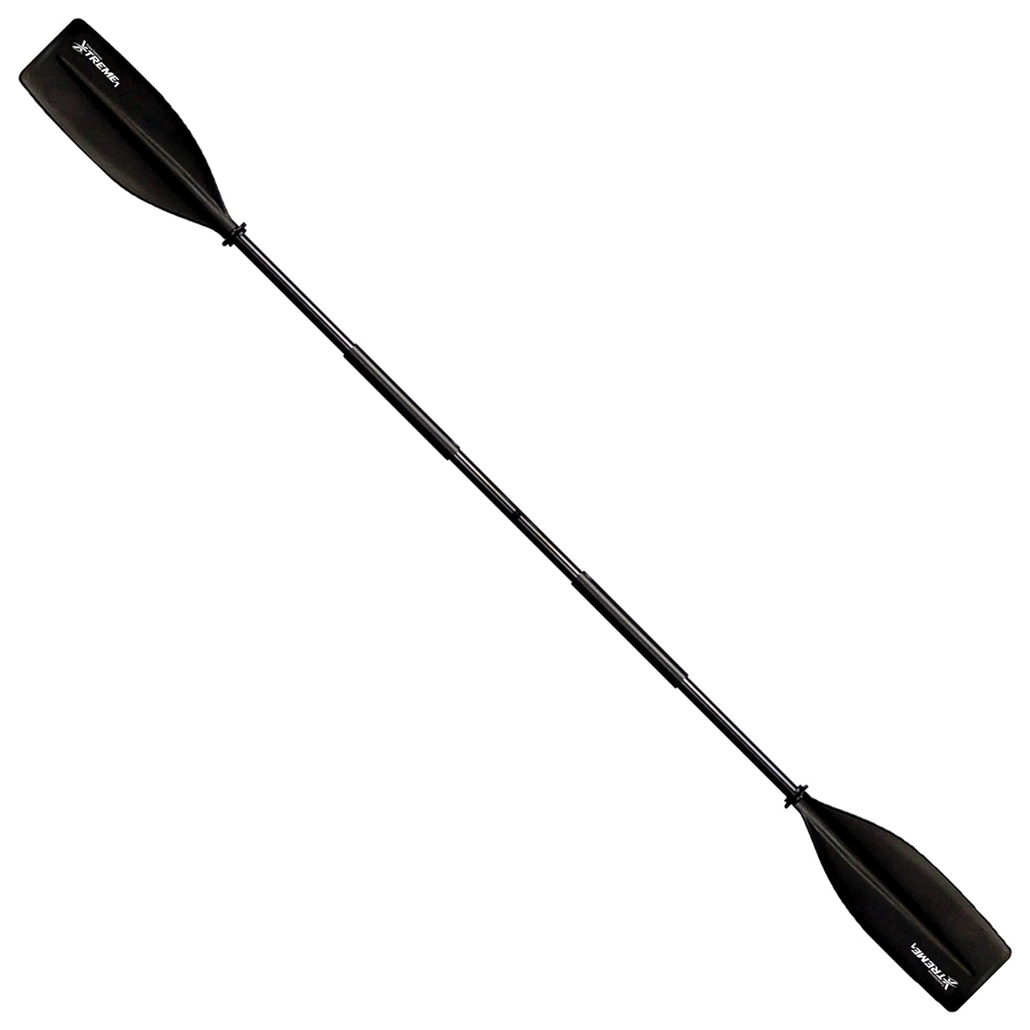Photo 1 of SeaSense XTreme 1 Kayak Paddle, Black, 96” - Molded Plastic Blades, 2-Piece Aluminum Construction - Great for Recreational, Sport, Sea, Whitewater & Fishing Kayaking