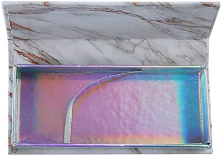 Eyelashes Extension Set,DDKK Empty False Eyelash Marble veins Care Storage Case Box Container Holder Compartment Tool