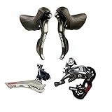 SENSAH Road Bike Shifters Double 2×11 Speed Lever Brake Bicycle Derailleur Groupset Compatible for Shimano