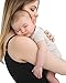 Kindred Bravely Simply Sublime Maternity & Nursing Tank with Built-in Bra (Black, X-Large)