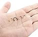 FIBO STEEL 18G 4PCS Stainless Steel Body Jewelry Piercing Nose Ring Hoop 4PCS 3/8