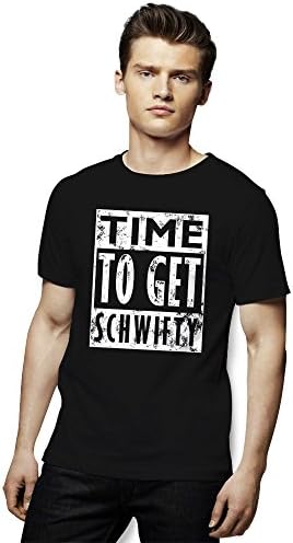 Time To Get Schwifty Man's T-Shirt XX-Large Black