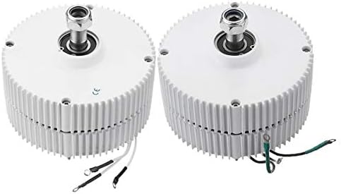 RISHIL WORLD DC 12V 24V 400W Permanent Magnet Generator Wind Turbine Windkraftanlage Motor Single Item.