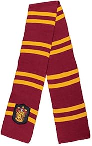 Harry Potter Scarf, Wizarding World Hogwarts House Themed Scarves, Movie Quality Character Dress Up Costume Ac