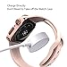 pzoz Compatible Apple Watch Series 5 / Series 4 Case 40mm Accessories Slim Guard Edge Protector Bumper Thin Full Coverage Matte Hard Cover for Women Men Compatible Apple iWatch 2018 4th Gen - Pink