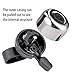 iLiveX Bike Bell, Upgraded Mini Bicycle Bell, Bike Ringer Bell for Kids and Adults, Loud Long Crisp Clear Sound, Great Bike Accessories, Cycling Ringing Bike Horn (Silver)