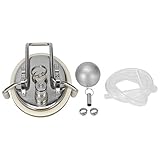 Brew Keg Lid,Stainless Steel Homebrew Carbonation