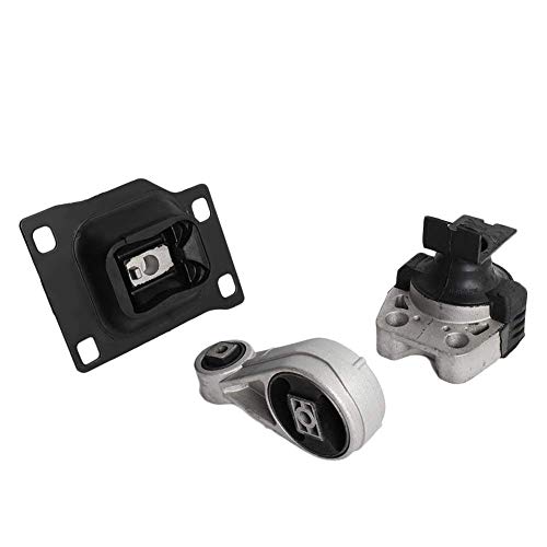 3PCS Engine & Trans Mount Kit Compatible for 2005 2006 2007 Ford Focus 2.0L Automatic Transmission Replace # A5312 A2939 A2986