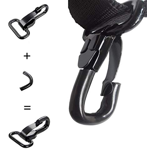 Adjustable Soft Saxophone Strap for Alto Bass Tenor Saxophone-Durable and Comfortable-Padded Harness Design for Music Instrument Accessories (Blue) - Thumbnail 2