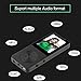MP3 Player, Music Players - FecPecu Updated Version 8GB Hi-Fi Sound 35 Hours Playback , Portable Audio Player Build-in Speaker With Voice Recorder and FM Radio Expandable Up To 64GB (Black)