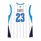 adidas Anthony Davis Orleans Hornets NBA Men's White Official Replica Jersey