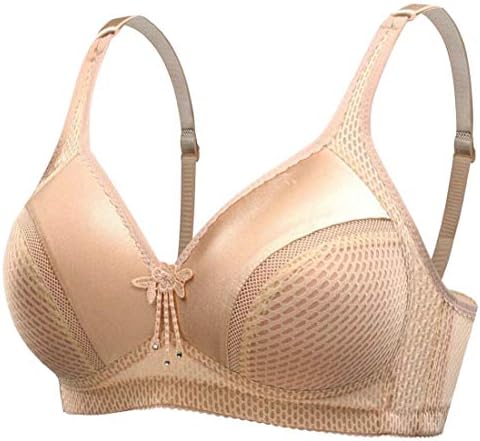 omniscient Women Full Coverage Wire Free Push up Plus Size Support Minimizer Bras