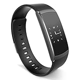 iWOWNfit i6 Pro Fitness Tracker Smart Wristband with Dynamic Heart Rate and Deep/Light Sleep Monitor, Steps Distance Track Calories Counter Activity Touch Screen Bracelet for Android and iOS
