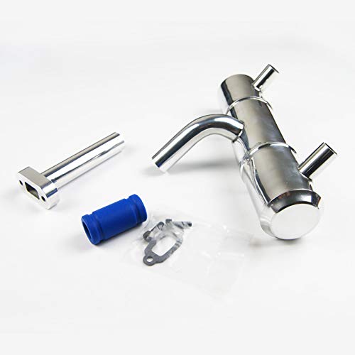 Aluminium Exhaust Pipe for HPI rovan Baja 5B 5T King Motor