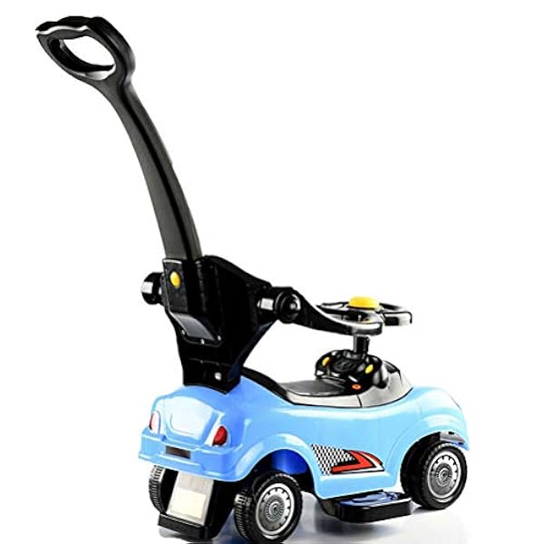 Zarq Ride On Car 3 En 1 Ride On Push Car Avec Poignee De Poussee Enfant