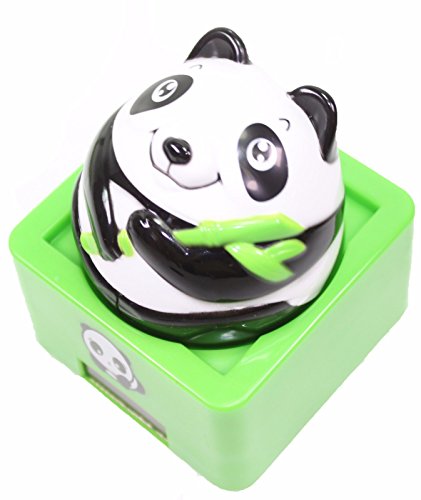 Eco Kung Fu Panda Solar Toy Panda Lover Gift Home Decor US Seller