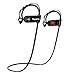 Bluetooth Headphones, Yoyamo Bluetooth Headset -Sport Sweatproof -Design Superb Sound with Mic, Secure Fit -In-Ear Headsets(Black)