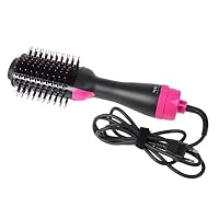 hibyebuying One-Step Hair Dryer, Salon One Step Professional Hair Infrared Dryer Straightener Volumizer Styler (US)