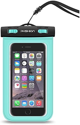 Phshion® Universal Waterproof Dustproof Snowproof Case Pouch Bag for Iphone 6s, 6s Plus,6, 6 Plus, 5s, 5, Galaxy S6, S5, Note 4, Lg G4 and Other Cell Phone (Green)