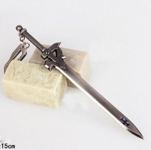 Sword Art Online Kirito Sword Keychain Cosplay Accessory