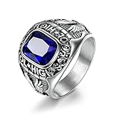 MASOP Fashion Jewelry Stainless Steel Mens Ring