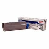 Oki Data 43324420 Black Toner Cartridge 6K for C6100 Series Printers