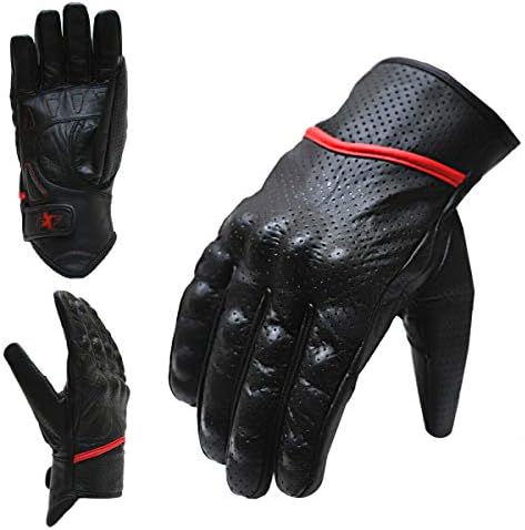 Motorcycle Gloves Waterproof Motorcycle Gloves Motorbike ATV Riding Full Finger Gloves for Men