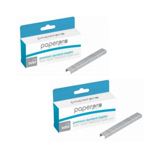 PaperPro Premium Staples-Standard 1/4 Inch Size 28 Sheet Capacity Staples-Standard 1/4in